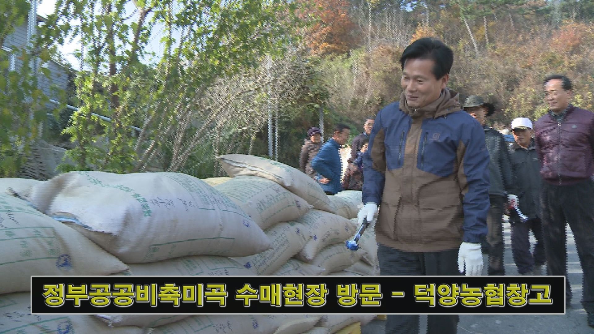 정부공공비축미곡 수매현장 방문(덕양농협창고) 이용자 제공이미지