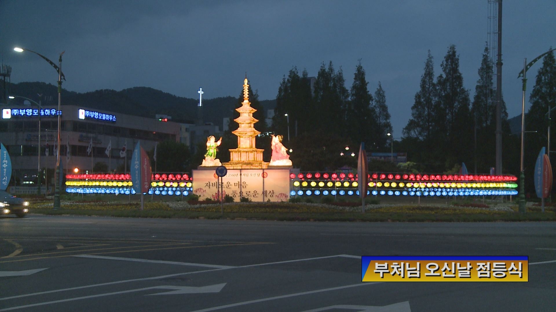 부처님 오신날 점등식 이용자 제공이미지