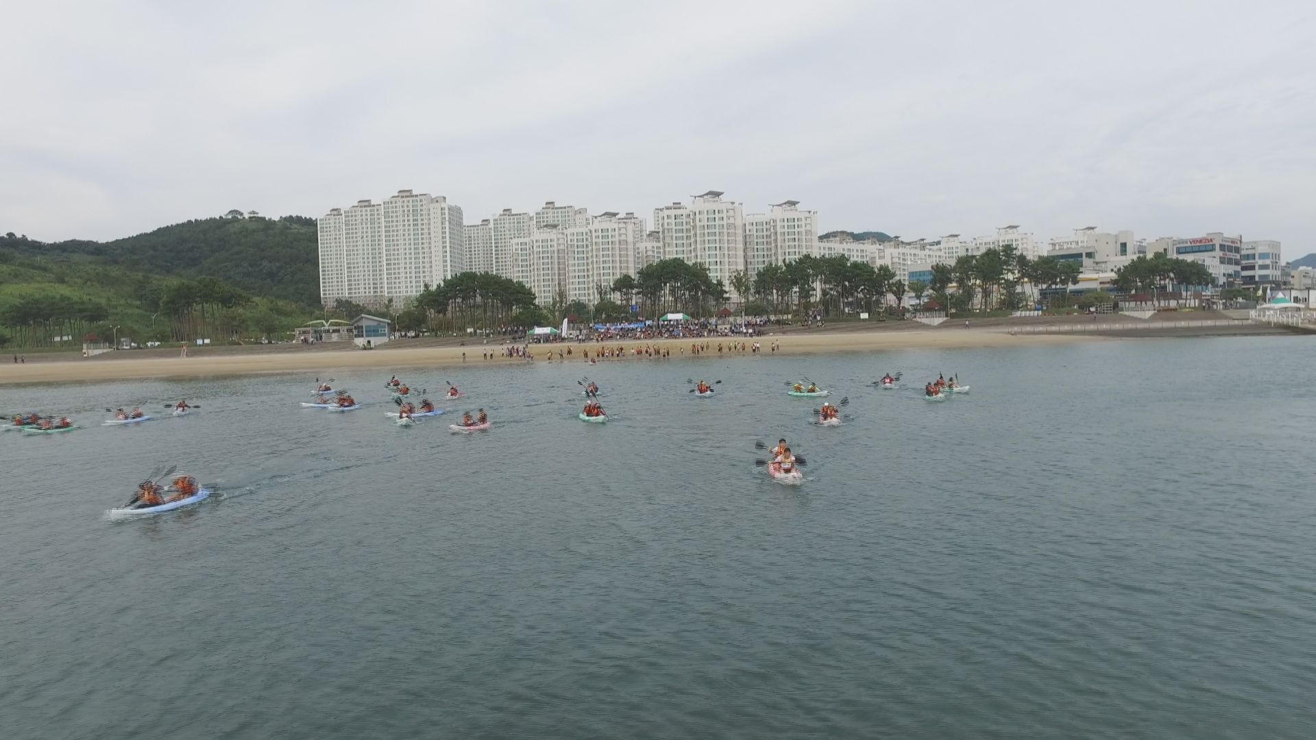 공무원 카약대회 이용자 제공이미지