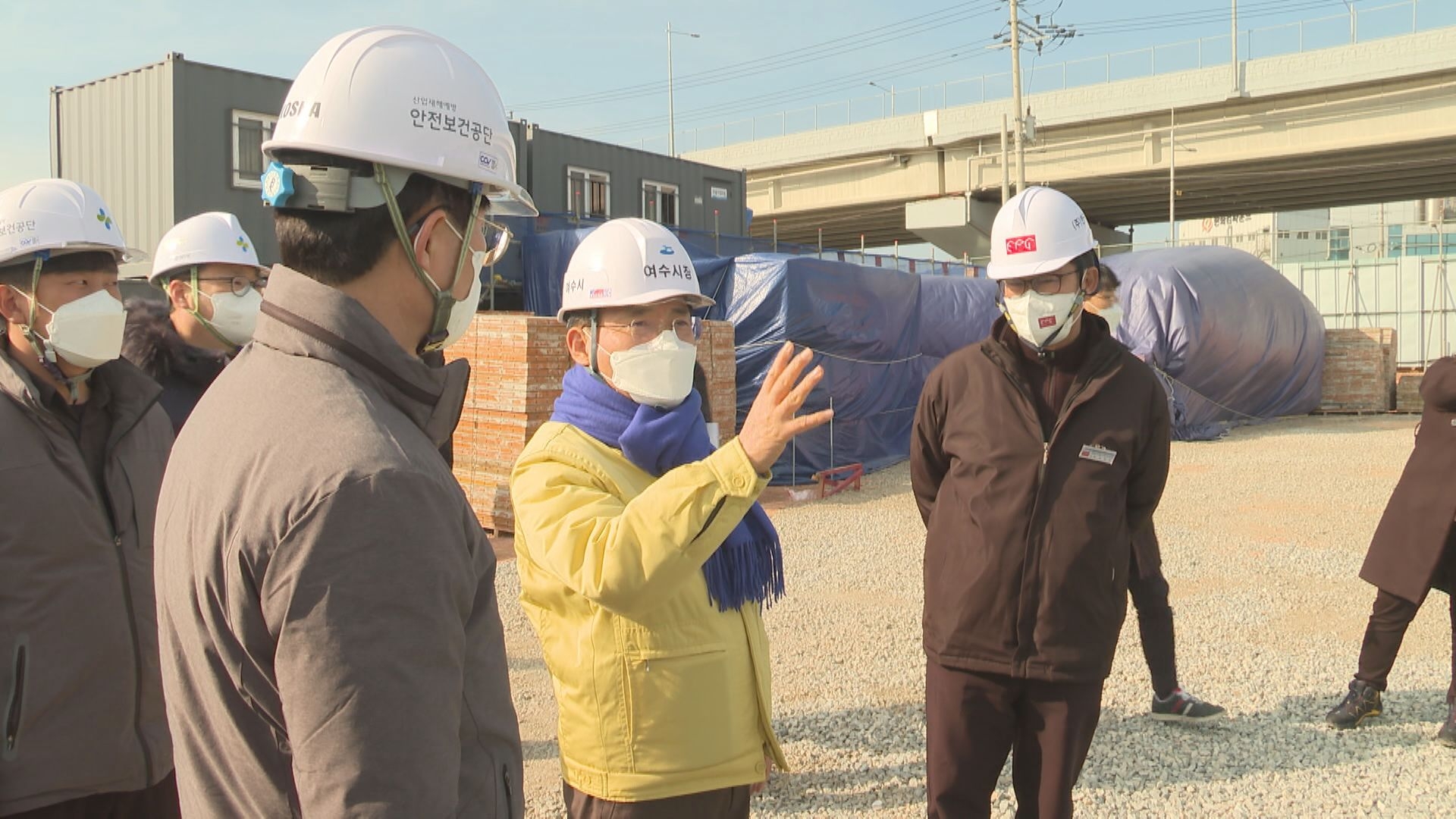 여수석유화학 안전체험 교육장 건립사업 현장 방문 이용자 제공이미지